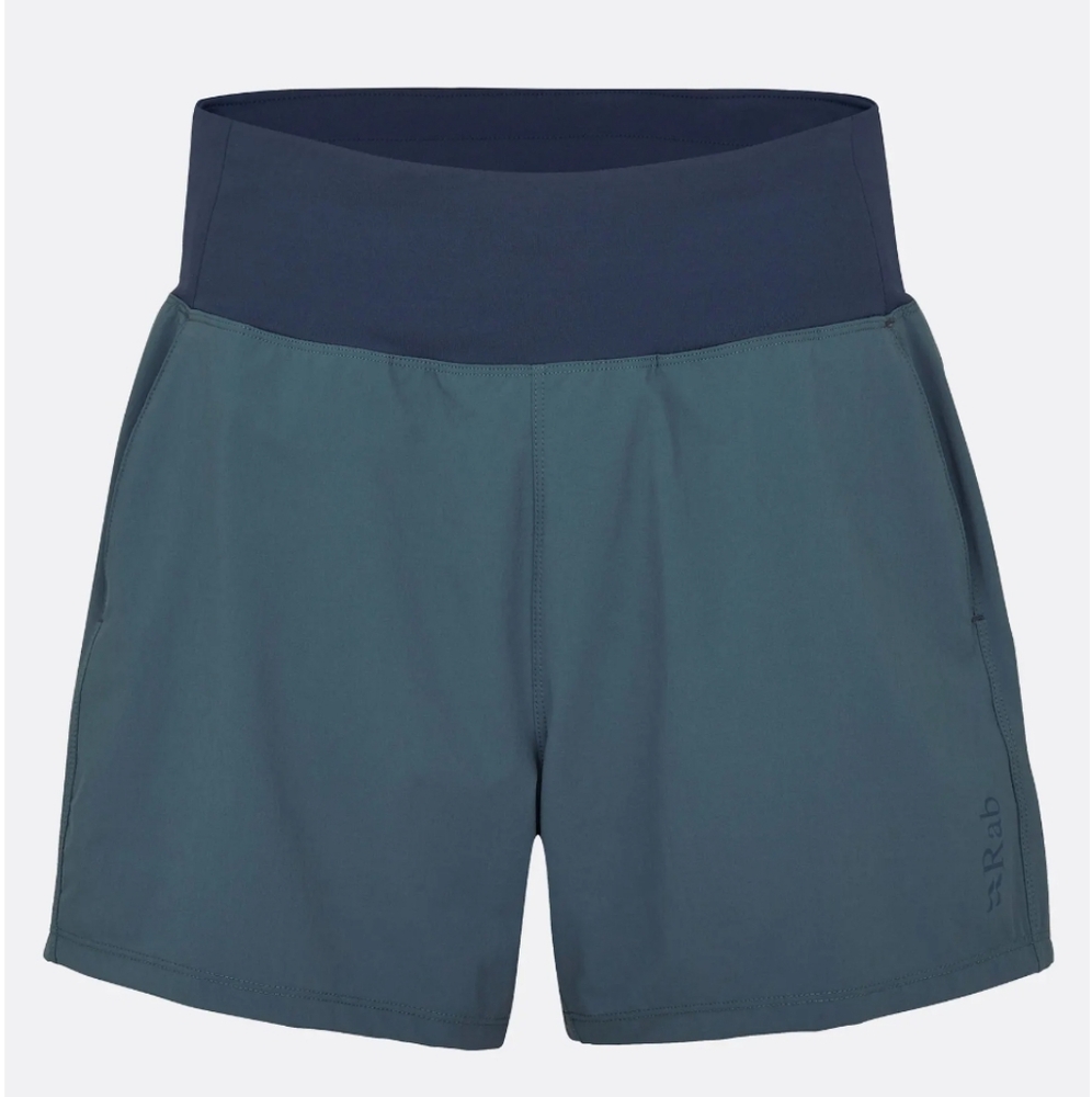 Rab Women's Momentum Shorts 4" in Orion Blue